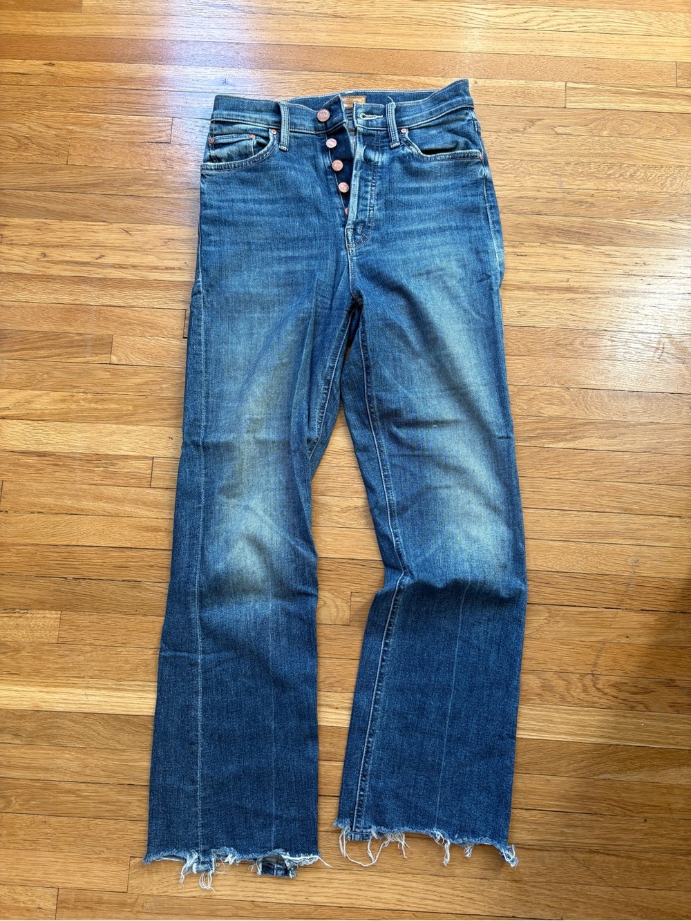 Mother Jeans - Women’s Denim Button-Fly Jeans